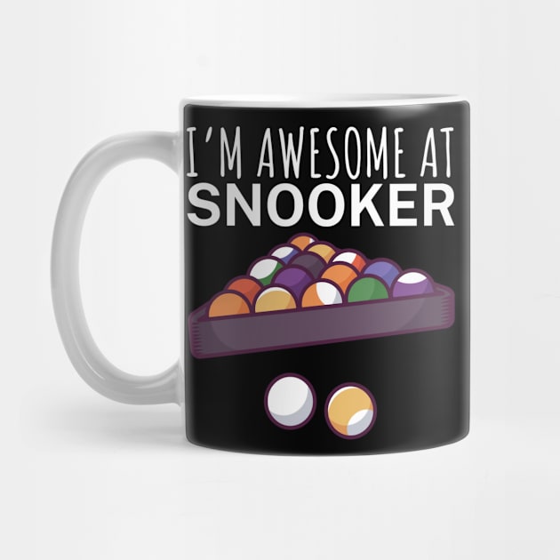 Im awesome at snooker by maxcode